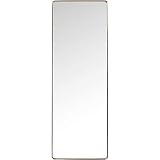 Kare Design - Espejo curvado rectangular (cobre, 200 x 70 cm)