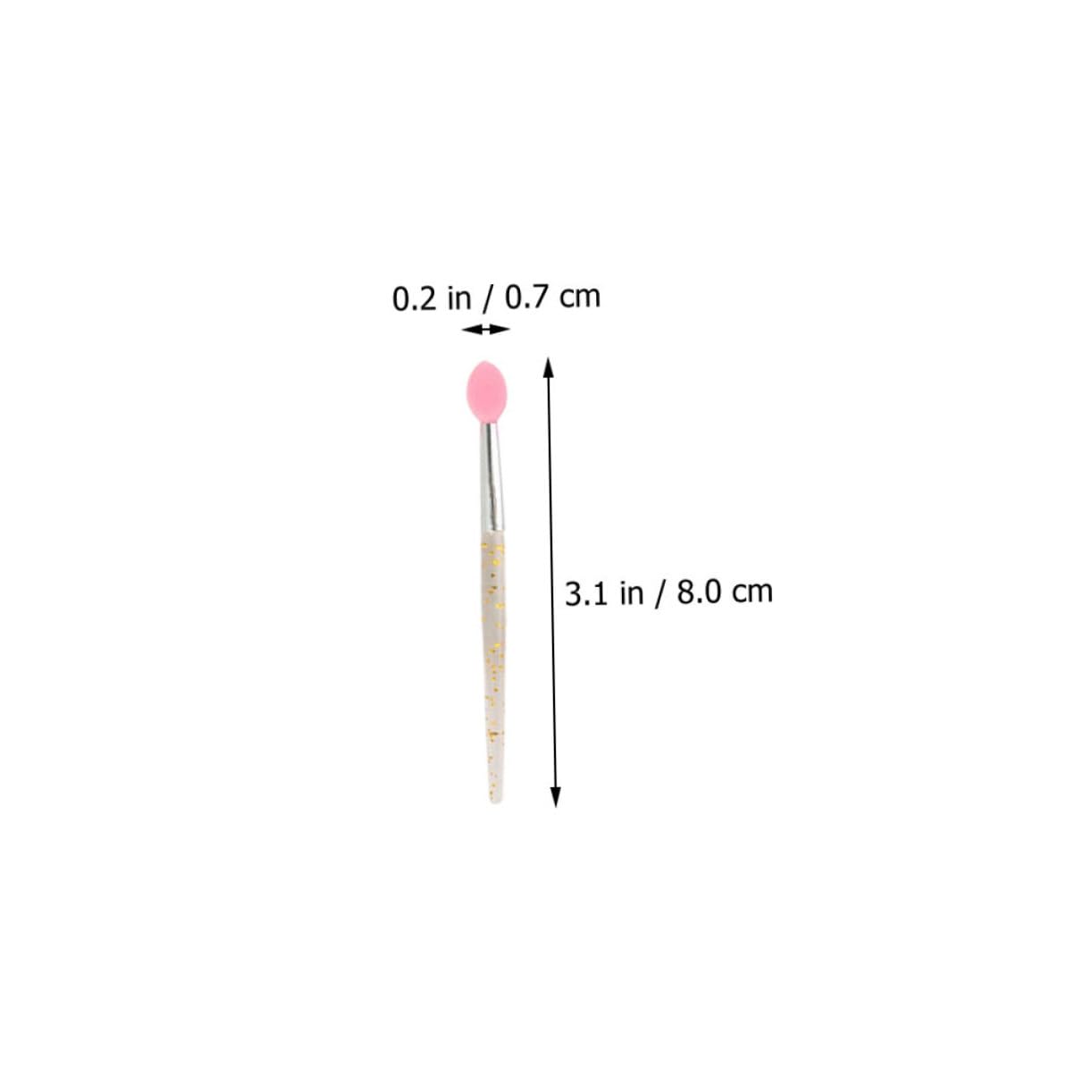 Healeved Gentle Silicone Lip Brush 20pcs Kit Portable Lip Makeup Brush Lipstick Applicator Enhance Your Beauty Routine