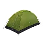 Well Home Tienda de Campaña Monodomo para 2 Person...: La tienda de campaña mono domo para dos personas tiene un tamaño de 200x120x100cm con un interior de 195x115x90cm. Fabricada en poliéster 170T con revestimiento PU 400mm de columna de agua, lona de suelo de 10x10/100gr/m2 Incluye 2 varillas de fibra ...