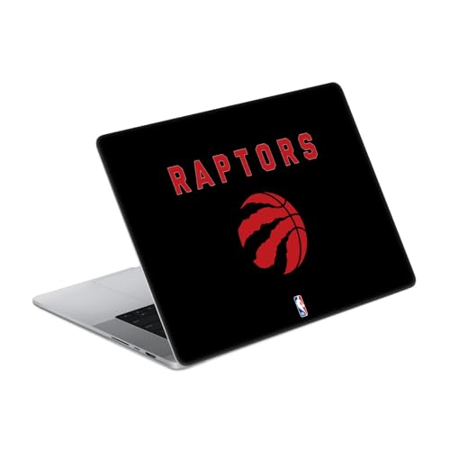 Protection vinyle MacBook Pro 16 A2485 noir logo Toronto Raptors Head Case Designs