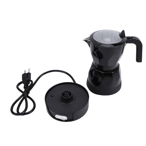 Cafetera eléctrica portátil tipo moka para 3 tazas miniatura 6