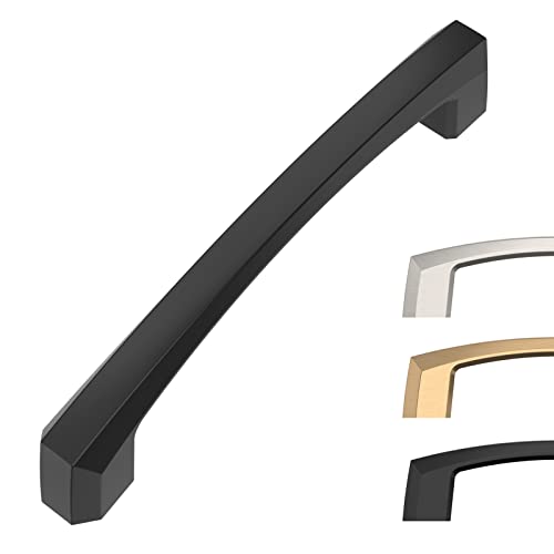 Image of 10 Pack 4 Inch Matte Black Cabinet Pulls Kitchen Cabinet Handles Kitchen Handles for Cabinets Cupboard Handles Black Drawer Pulls Cabinet Hardware