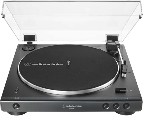 Audio-Technica LP60XBTBK Giradiscos Automático Estéreo Inalámbrico de Tracción por Correa Negro