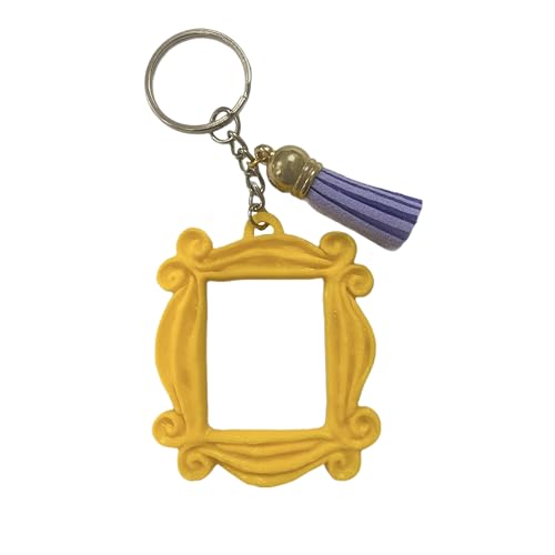Marco friends para puerta. Frame decorativo para mirilla serie FRIENDS Como el marco de Rachel y Monica en Friends (Llavero)