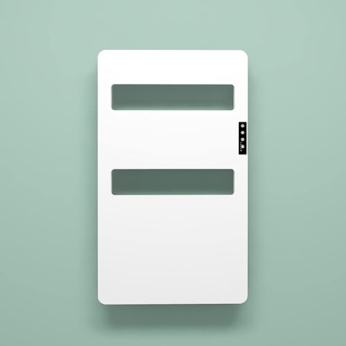 Evokor Calentadores de toallas para baño, calentador de toallas con temporizador, estante de toallas calentado montado en la pared, calentador de