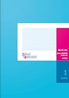 König & Ebhardt König und Ebhardt König & Ebhardt 8615411 Geschäftsbuch / Spaltenbuch (A5, mit festem Kopf, 1 Spalte, 80g/m²)