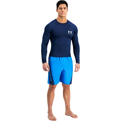 Under Armour Men's Standard Rashguard, Compression Fit & Flat Seams, Short Long Sleeve Designs4