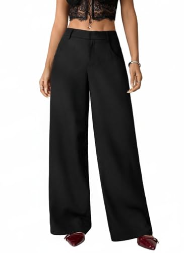 Business Outfits for Women 2025 Wide Leg Dress Pants - Travel & Casual Pants for Women - Elegant & Comfortable