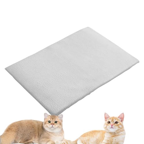 Beheiztes Katzenbett Für Innenräume - Hundewärmer Mit Abnehmbarem Bezug | Waschbare Katzenbetten...