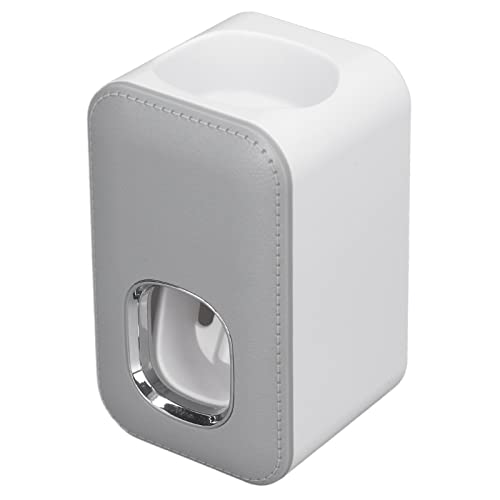 Toothpaste Squeezer, Automatic Hands Toothpaste Dispenser for Bathroom Hotel, Easy Wall Mounted Toothpaste Squeezer, Toothpaste (Gray)