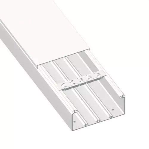 Unex 73010-2 U23X Canal, Blanco, 40mm Altura x 30mm Ancho, 3m Longitud. Caja de 16 Barra 3 mts.
