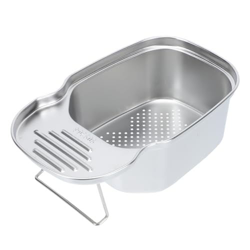 Colador de malla para fregadero de acero inoxidable