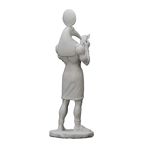 Estatua diseño Veronese de 11 pulg resina acabado mármol miniatura 6