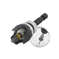 wolfcraft Schraubvorsatz für Trockenbau I 4055000 I tiefenbegrenztes Verschrauben von Gipskarton I inkl. Bithalter I für Akkuschrauber & Bohrmaschine