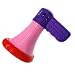 TOYANDONA Microphone Microphone Microphone Megaphone Party Party Football Jouet Football Noël Fête de Noël pour Sports Anniversaire Carnaval Rouge