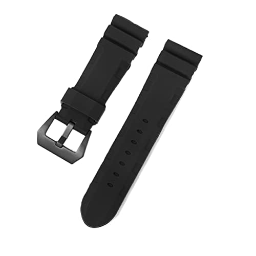 Bracelet caoutchouc pour Panerai 441 en silicone de qualité supérieure
