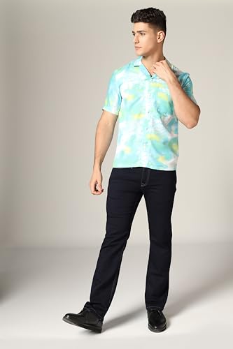 Image of DHRUVI TRENDZ Shirt for Men | Mens Casual Shirt | Men Stylish Shirt | Men Printed Shirt | Men's Regular Fit | Men Formal Shirt | Men's Solid Slim Fit
