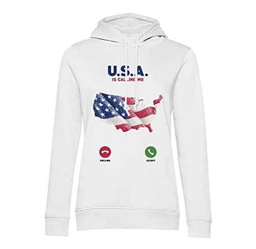 Sweat à capuche USA confortable contre le froid en voyage à New York