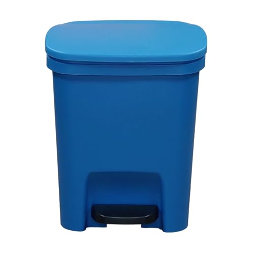 Caneca de Basura con Pedal y Tapa Rectangular
