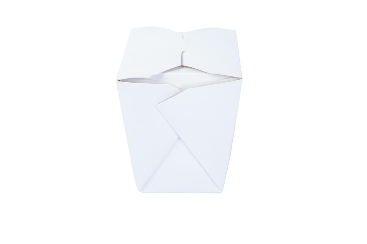 32oz | 940ml | Paper Disposable Take Away Fancy Food Box Containers | 3.51 x 2.68 x 4.34 inches | 50 piece