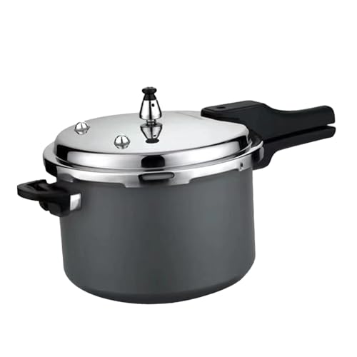 Olla a presión de aluminio compatible con estufa miniatura 6