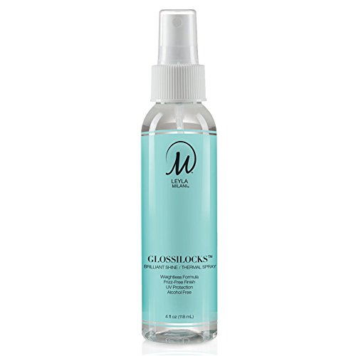 Leyla Milani Hair - Heat Protecting Anti Frizz Shine & Thermal Spray Alcohol-Free, Clean Melon Scent, Hair Repair - Glossilocks Spray - msrp $23