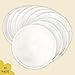 Nintara Baby Reusable Nursing Pads – 4-Layer Organic Bamboo Cotton, Ultra-Soft, Absorbent & Leak-Proof, Contoured Comfort Fit, Pack of 10 with Laundry Bag