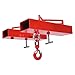 KUAFU Universal Forklift Lifting Hook 6600 LBS Capacity Forklift Lifting Hoist with Swivel Hook and 2 T-Screws (Red, Steel, Powder Coated)