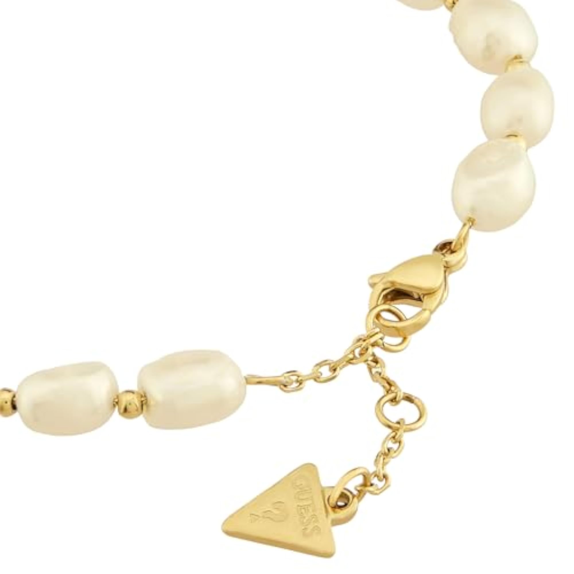 Women's Rolling Hearts Gold-Plated Stainless Steel Bracelet