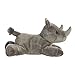Aurora® Adorable Flopsie™ Rodney Rhino™ Stuffed Animal - Playful Ease - Timeless Companions - Gray 12 Inches