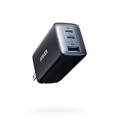 Anker PowerPort III 3-Port 65W Pod (USB PD 充電器 USB-A & USB-C 3ポート)【独自技術Anker GaN II採用 / PD対応 / PPS規格対応 / PSE技術基準適合 / 折りたたみ式プラグ】MacBook PD対応Windows PC iPad iPhone Galaxy Android ス Anker PowerPort III 3-Port 65W Pod (USB PD 充電器 USB-A & USB-C 3ポート)【独自技術Anker GaN II採用 / PD対応 / PPS規格対応 / PSE技術基準適合 / 折りたたみ式プラグ】MacBook PD対応Windows PC iPad iPhone Galaxy Android ス