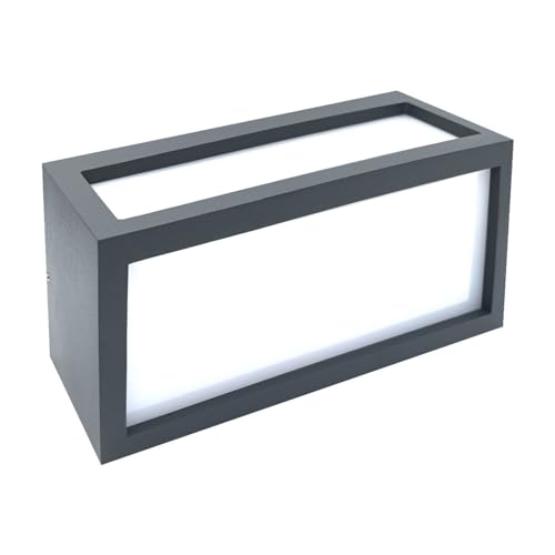 Applique murale extérieur IP54 rectangulaire pour illuminer vos soirées sur le balcon
