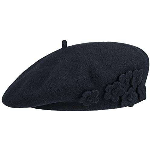 Barascon Boina Flower de Lana Vasca Mujer (Talla única - Azul Oscuro) Cover