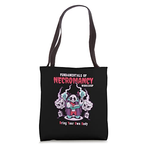 Fundamentals Of Necromancy Sorcery Necromancy Tote Bag