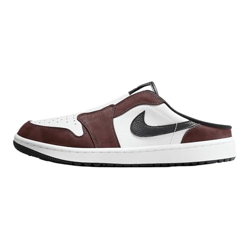 Air Jordan Mule Golf Shoes (FJ1214-200 Baroque Brown/White/Sail/Black) Size 11
