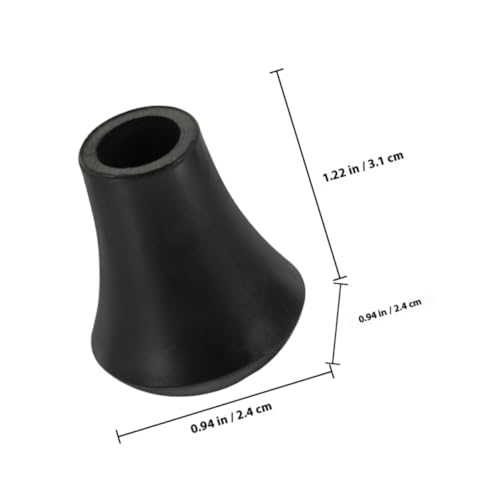 Protectores de goma antideslizantes para patas de batería 20 pcs miniatura 2