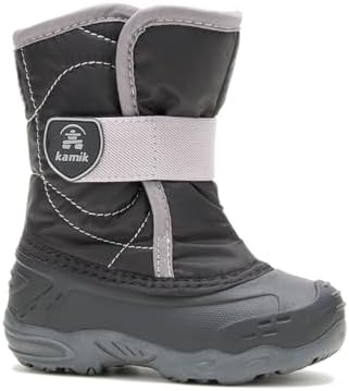 Kamik Kids Snowbug 5 Snow Shoe, Black, 9 US Unisex Toddler | Image 5