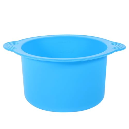 HONITANO Calentador de Cera Depilatoria con Recipiente de Silicona de Resistente Altas Temperaturas Fácil de Limpiar para Depilación Profesional Casa