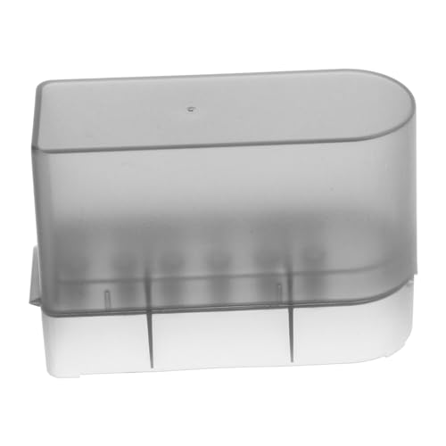 ADOCARN 研磨ヘッド収納ボックイマー ニッパー マニ キット ネイルビット 爪緩衝ブロック 人間 爪やすり電動 陥入した 硬化剤 ジェルネイル ツール プラスチック Grey