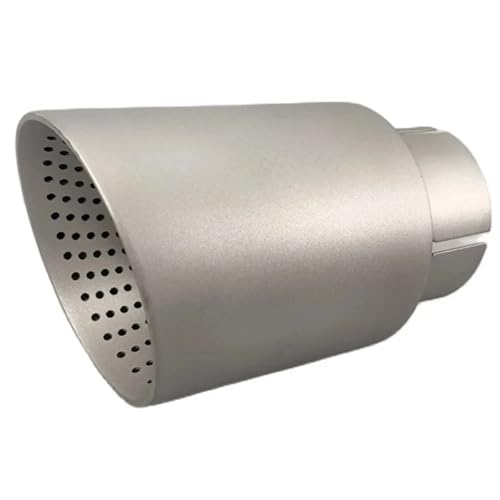 Evite la corrosión del escape con este silenciador de coche universal punta acero 304 mate