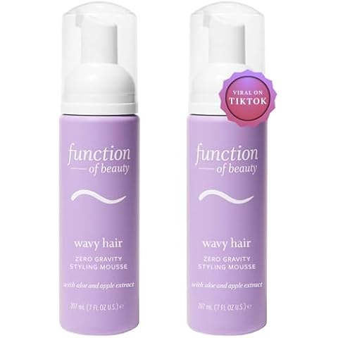 FUNCTION OF BEAUTY Customizable Wavy Hair Mousse Cover