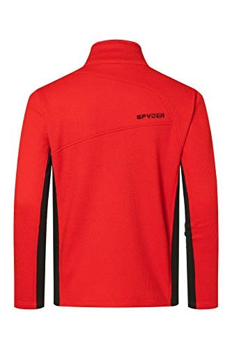Image of Spyder mens Bandit 1 /2 Zip Fleece Ski Mid Layer Sweater Jacket