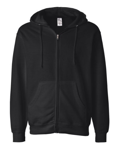 Co. Mens Midweight Full-Zip Hooded Sweatshirt (SS4500Z)