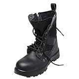 メンズ 安全靴 工事現場 防刺 ワークマン 長靴 建設 秋冬 セーフティーシューズ 編み上げブーツ 防滑 作業靴 本革レザー サイドジッパー 黒 絶縁性 鋼先芯 暖かい 踏み抜き防止 製造工場 戸外 疲れない 労働保険靴