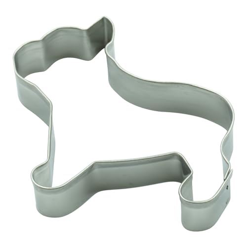 BekkiB Ausstechform 'Bulldogge' - ca. 7 x 6,5 cm - Hunde-Ausstechform für Kekse oder Plätzchen - Auch für Hundekekse oder Leckerlis geeignet - 7009