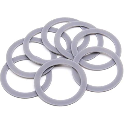 QDJUNE 132812-07 Blender Rubber Gasket 2.6inch, Include 8 Packs O Ring Seal, Replace Part, Fit for Black & Decker Models BL5000-08 BL1900 BL3900 BL4900 BL5000 BL5900 BL6000 Cover