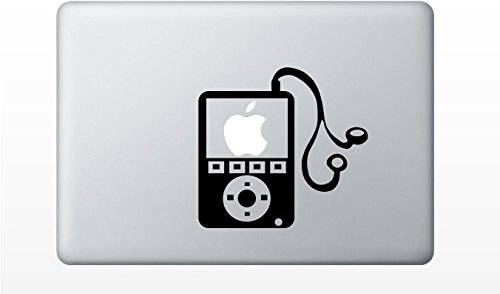 Macbook mp3 player decal sticker pro air 11 13 15 17