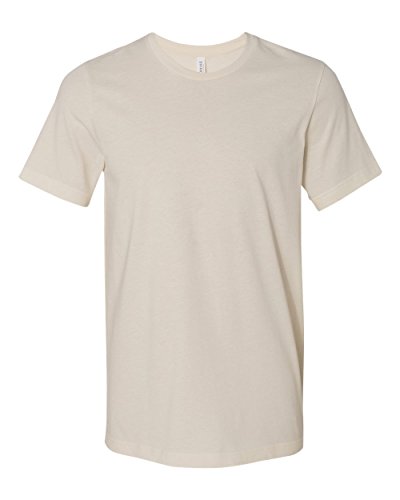 Bella Canvas Men's Jersey Short Sleeve Tee, Soft Cream, M