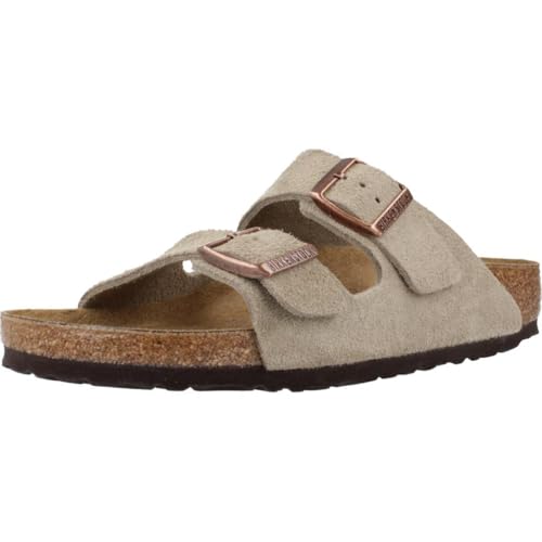 Image of Birkenstock Womens Arizona Open Toe Casual Slide Sandals