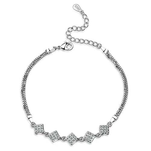 Bracelet en argent 925 vintage et cristaux : le cadeau de vacances idéal